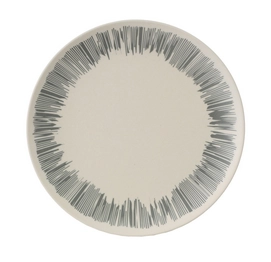 Bord Vango Bamboo Dessert Plate Grey Stripe (20 cm)