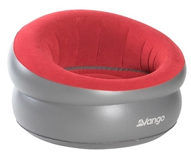 Campingstoel Vango Inflatable Deluxe Flocked Chair Carmine Red