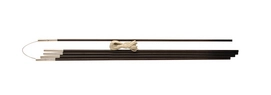 Tentstok Vango Fibreglass Pole Set Black 11 mm
