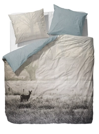 Taies d'oreiller Essenza Vanja Vanilla Satin de Coton (65 x 65 cm)