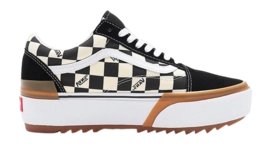 Vans Old Skool Sneaker Stacked Checkerboard Multi True White-Schuhgröße 41