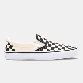Sneaker Vans Classic Slip On Black Women White Checkerboard White-Schuhgröße 36