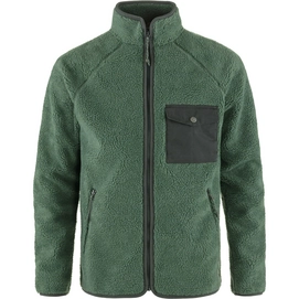 Sweatjacke Fjällräven Vardag Pile Fleece Men Deep Patina Iron Grey