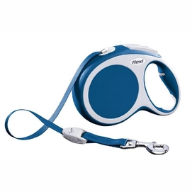 Riem Flexi Vario L met Band Blauw