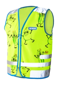 Veiligheidshesje WOWOW Comic Veggie Green