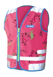 Veiligheidshesje WOWOW Comic Veggie Pink