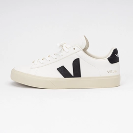 Baskets Veja Men Campo Chromefree Cuir Extra-White Black