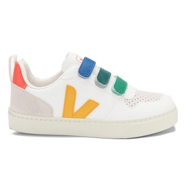Veja Kids Small V10 Multico Extra White Ouro