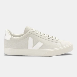 Baskets Veja Women Campo Suede Natural White