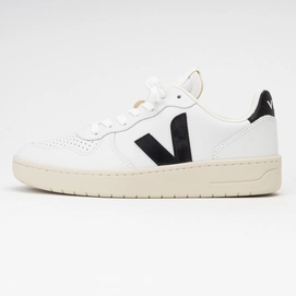 Veja Women V-10 Leather Extra-White Black 2025