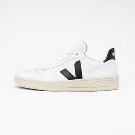 Sneaker Veja V-10 Leather Herren Extra-White Black