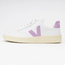 Veja Women V-12 Leather Extra-White Orchid '25