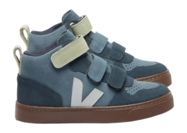 Veja Kids Small V-10 Mid Suede California Shark Bark