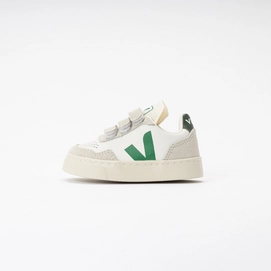 Veja Kids Small V-90 O.T. Leather Extra White Emeraude 25