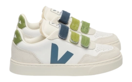 Veja Kids Small V-90 O.T. Leather Multico White California