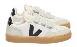 Veja Kids Small V-90 O.T. Leather White Black Natural