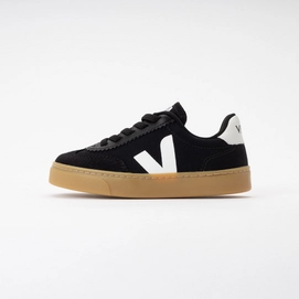 Veja Kids Small Volley Canvas Black White