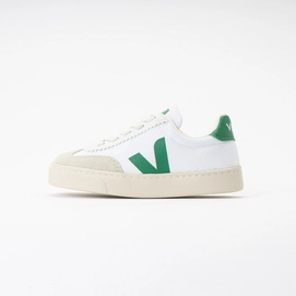 Veja Kids Small Volley Canvas White Emeraude