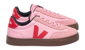 Veja Kids Small Volley O.T. Leather Guimauve Pekin Bark