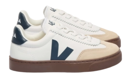 Veja Kids Small Volley O.T. Leather White Nautico Bark