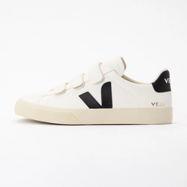 Veja Men Recife Logo Chromefree Leather Extra-White Black