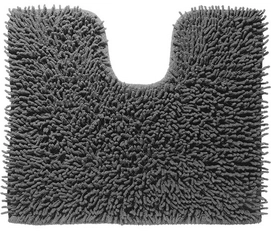 WC-Matte Sealskin Velce Dunkelgrau