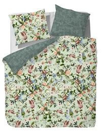Taies d'oreiller Essenza Verdi Green Satin de Coton (50 x 75 cm)