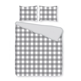 Dekbedovertrek Romanette Vermont Grijs Flanel