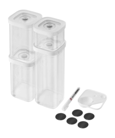Vershoudbakje Zwilling Fresh & Save Cube (Set van 4)