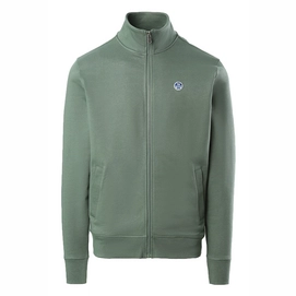 Jacke North Sails Full Zip Sweatshirt With Logo Herren Military Green-XL