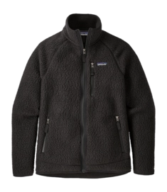 Fleece Patagonia Mens Retro Pile Jacket Black