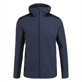 Gilet Peak Performance Men Ace Zipped Hooded Mid-Layer Thermal Blue