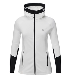 Sweatjacke Peak Performance Rider Zip-Up Hoodie Offwhite Damen