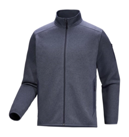 Vest Arc'teryx Men Covert Cardigan Dk Stratus Hthr / Blk Sapphire Regular Fit