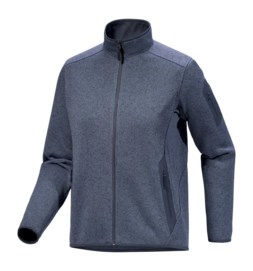 Vest Arc'teryx Women Covert Cardigan Dk Stratus Heather Alpenex II fleece