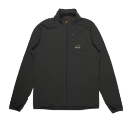 Vest Bergans Men Y LightLine Essence Dark Shadow Grey Midlayer Jacket Slim Fit