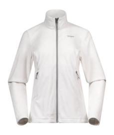 Vest Bergans Women Finnsnes Fleece Jacket Arctic White Regular Fit