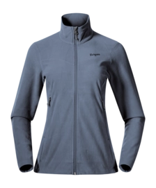 Vest Bergans Women Finnsnes Fleece Jacket Granite Blue Regular Fit