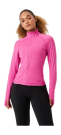Vest Björn Borg Women Borg Full Zip Midlayer Ibis Rose