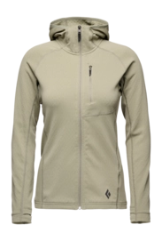 Vest Black Diamond Women Coefficient Pine Smoke Hoody Slim Fit