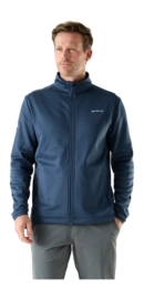 Vest Cortazu Men AR Fleece 9M Dark Blue Regular Fit