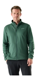 Vest Cortazu Men AR Fleece 9M Dark green Regular Fit