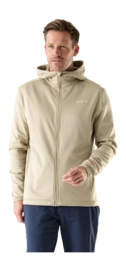 Vest Cortazu Men AR Fleece Hooded 10M Beige Regular Fit