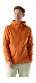 Vest Cortazu Men AR Fleece Hooded 10M Burned Orange Regular Fit