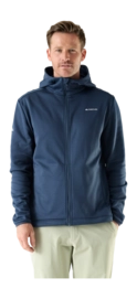 Vest Cortazu Men AR Fleece Hooded 10M Dark Blue Regular Fit