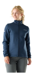 Vest Cortazu Women AR Fleece 9M Dark Blue Regular Fit