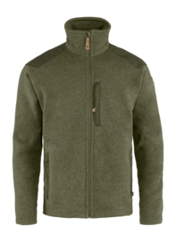 Vest Fjällräven Men Buck Fleece Laurel Green Deep Forest