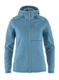 Vest Fjällräven Women Keb Fleece Hoodie Dawn Blue