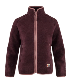 Vest Fjällräven Women Vardag Pile Fleece Dark Garnet