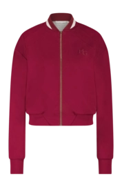 Vest House of Gravity Women Active Bomber Deep Ruby Red